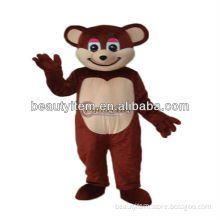 new arrival cartoon Character Brown Christmas Bear Mascot Costume